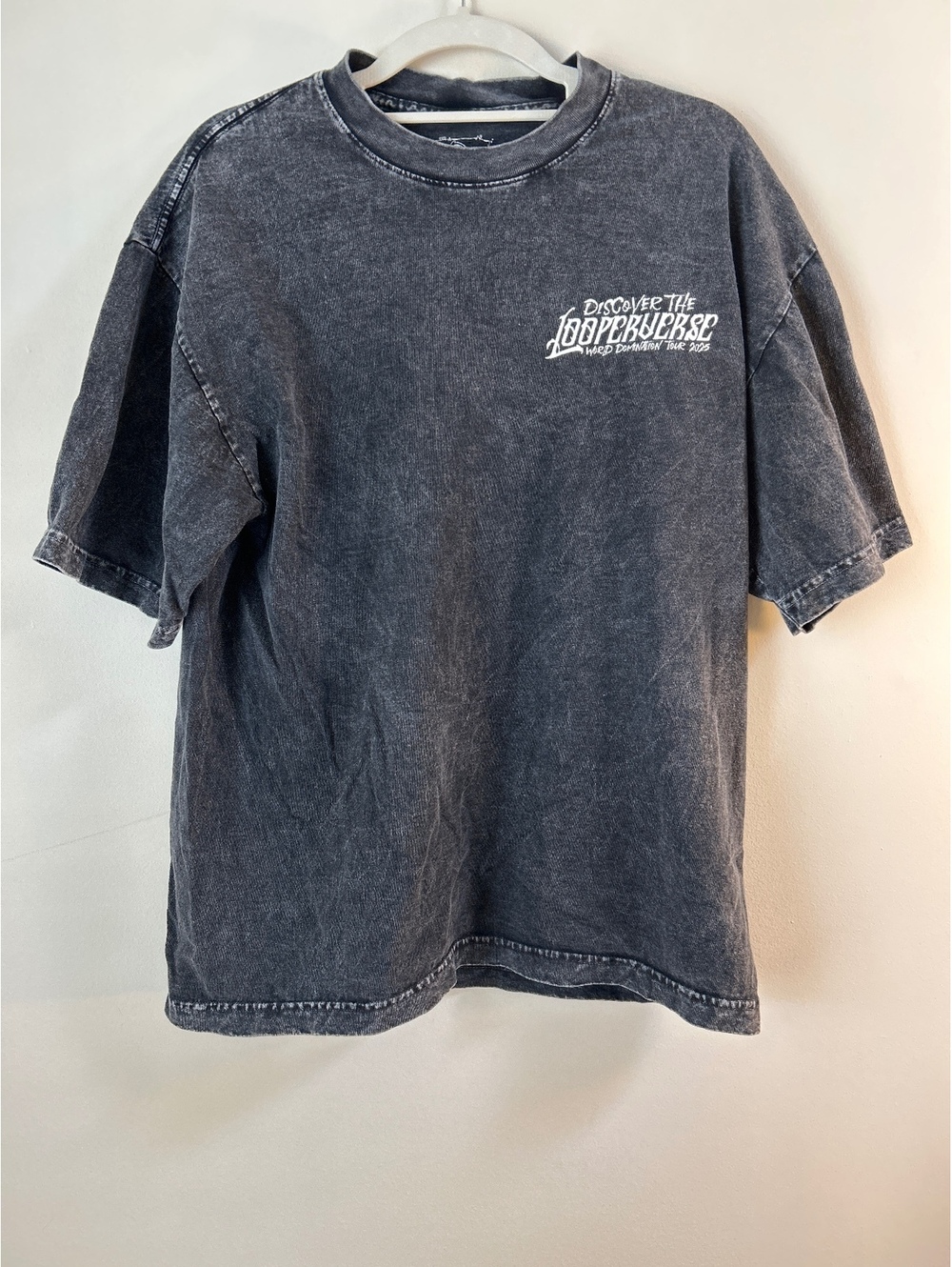 Looperverse 2023 Tour Black Graphic T-Shirt Medium